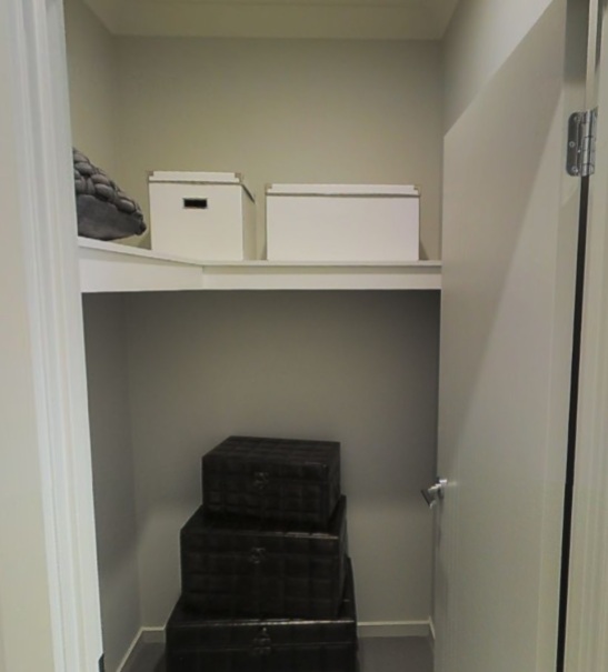 Display home store room
